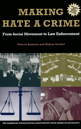 Cover image of the book Making Hate a Crime